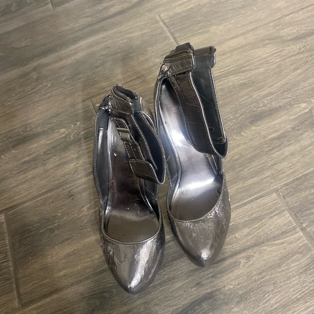 Chic Metallic Women's Heels